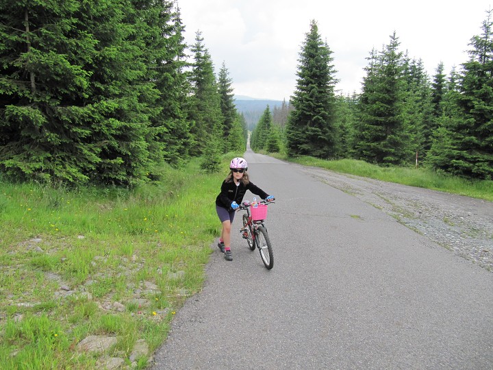 Ale vyjela jsem skoro půlku! 