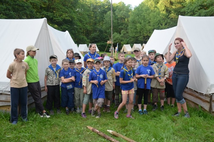 A zase po roce skautský tábor 