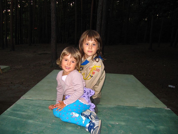 Eliška chce být taky světluška... 