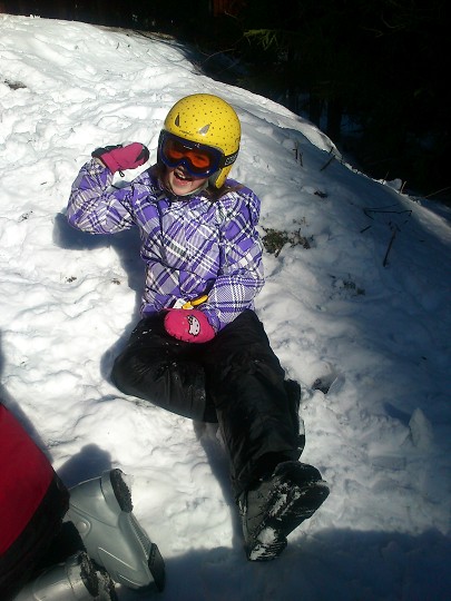 Konečně na sněhu! 