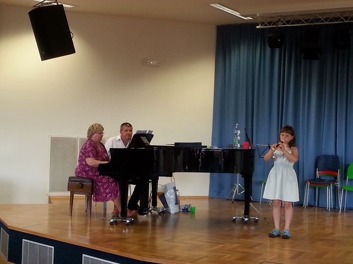 Závěrečný koncert prvního ročníku ZUŠ 