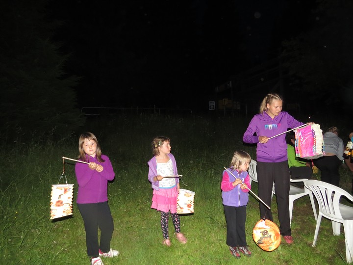 Soukromý lampionový průvod na Špičáku 