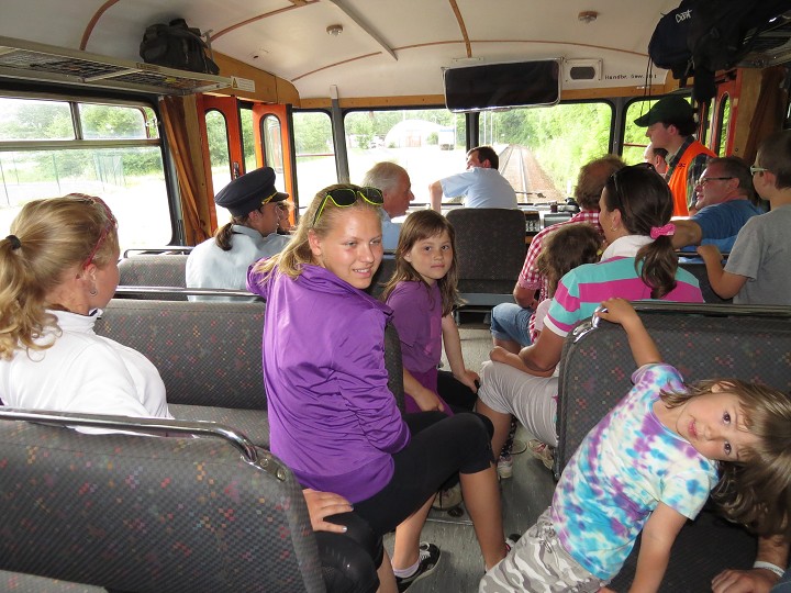 Vláčkem zpátky na Špičák 