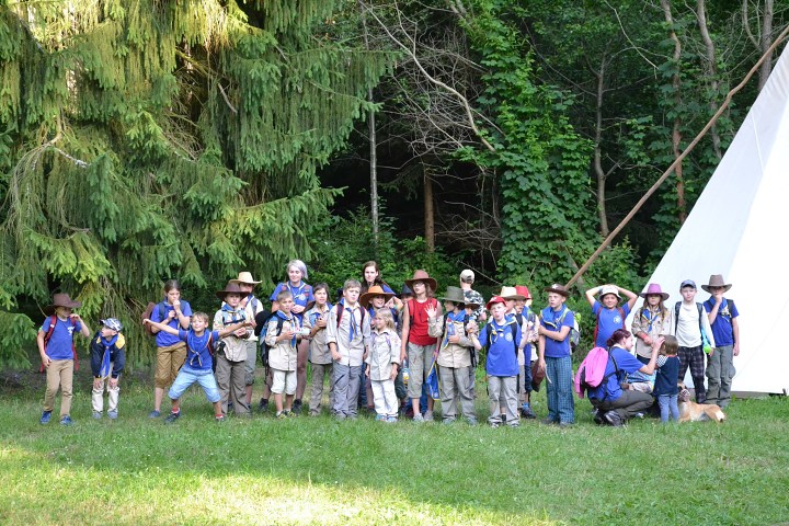 Konečně na táboře! 