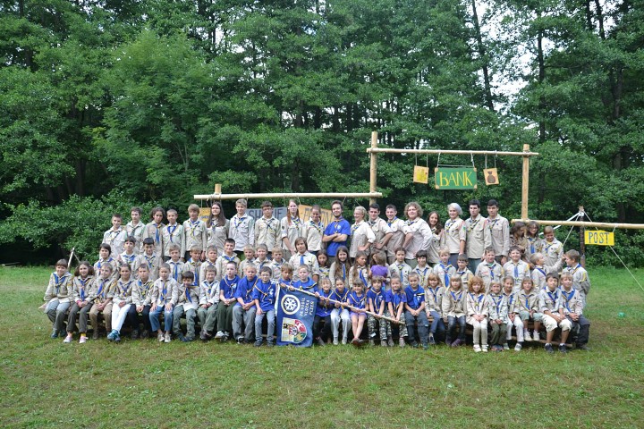 To je náš skautský oddíl Vločka  