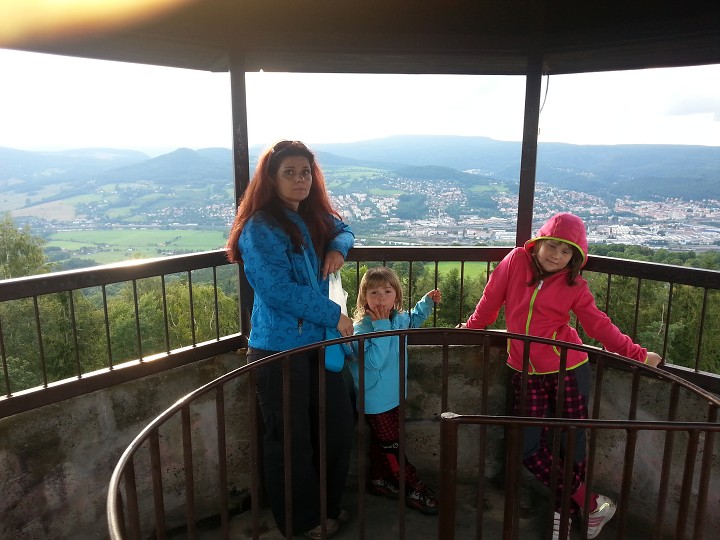 Rozhledna Velký Chlum nad Děčínem 