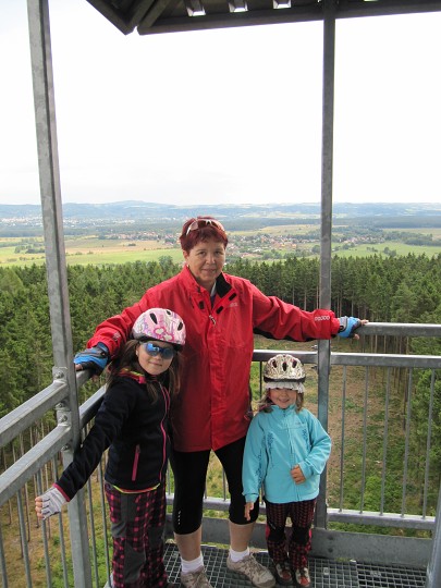 Tak jsme zvládli i Panskou rozhlednu... 