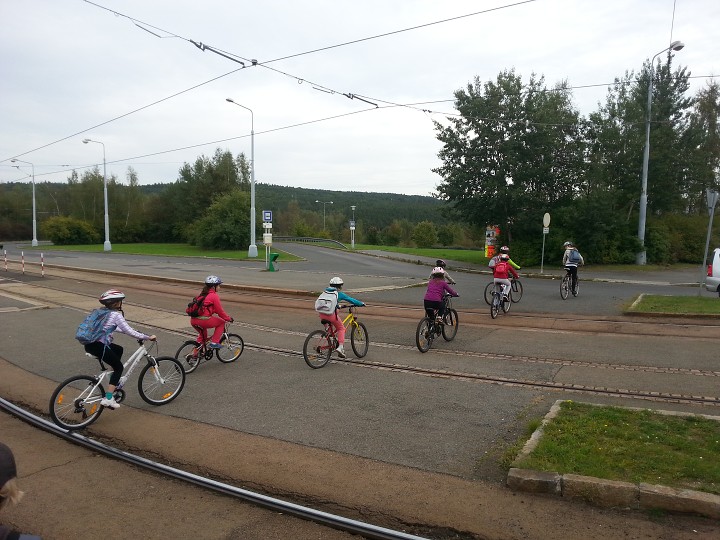 Cyklovýlet se skautem 