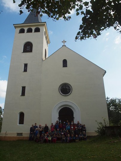 Skautská výprava na Křížový vrch 