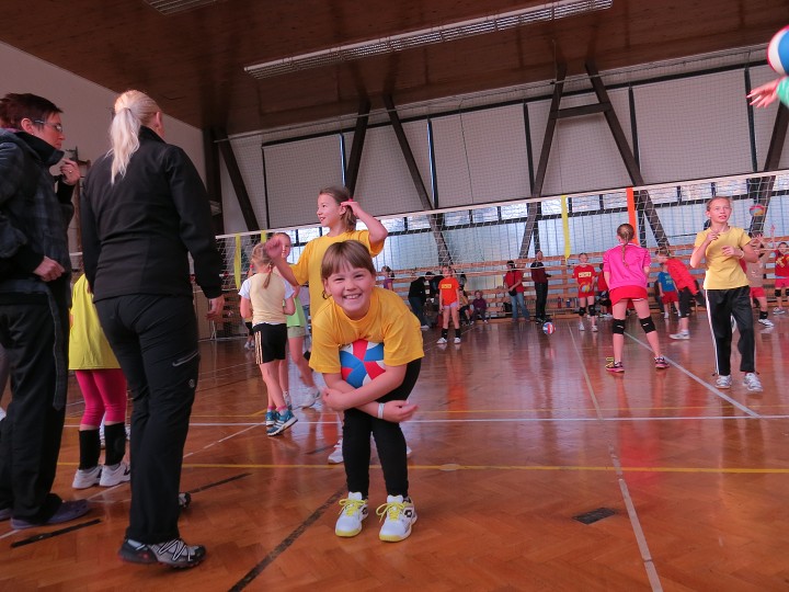 Můj první volejbalový turnaj 