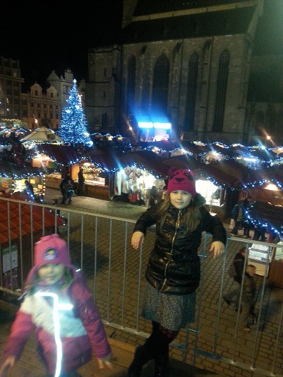 Vánoční trhy na plzeňském náměstí 